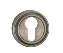 Накладка на цилиндр Renz, серебро античное