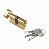Ключевой цилиндр Morelli с поворотной ручкой 60Ck Pg, Золото