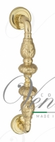 Ручка дверная скоба Venezia Lucrecia 303мм (250мм) D2 античное серебро