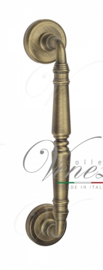 Ручка дверная скоба Venezia Vignole 260мм (210мм) D1 матовая бронза