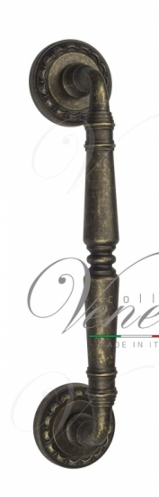 Ручка дверная скоба Venezia Vignole 263мм (210мм) D2 античная бронза