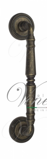 Ручка дверная скоба Venezia Vignole 265мм (210мм) D3 античная бронза