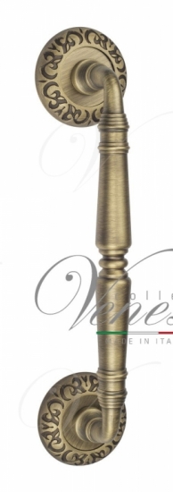 Ручка дверная скоба Venezia Vignole 270мм (210мм) D4 матовая бронза