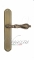 Ручка дверная на планке проходная Venezia Monte Cristo PL02 матовая бронза