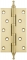 Петля дверная универсальная Armadillo 500-A5 Sg Золото матовое