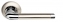 Ручка дверная на круглой розетке Armadillo Stella Ld28-1Sn/Cp-3 Никель матовый/Хром