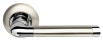 Ручка раздельная Armadillo (Армадилло) Stella LD28-1SN/CP-3 матовый никель/хром TECH (кв. 8x140)