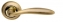 Ручка дверная на круглой розетке Armadillo Virgo Ld57-1Ab/Gp-7 Бронза/Золото