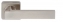Ручка дверная на квадратной розетке Armadillo Corsica Sq003-21Sn-3 Никель матовый