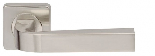 Ручка дверная на квадратной розетке Armadillo Kea Sq001-21Sn-3 Никель матовый