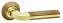 Ручка дверная на круглой розетке Fuaro Largo Rm Ab/Gp-7