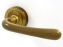 Ручка дверная на круглой розетке Pasini Gamma Бронза