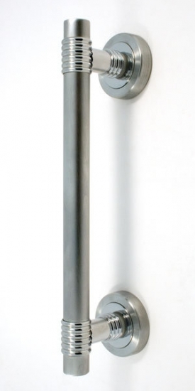 Ручка дверная скоба Pasini Mistral Cht/Matt.Chr Хром/Хром матовый
