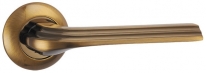 Ручка дверная на круглой розетке Punto Bolero Tl Cfb-18 Кофе Глянец