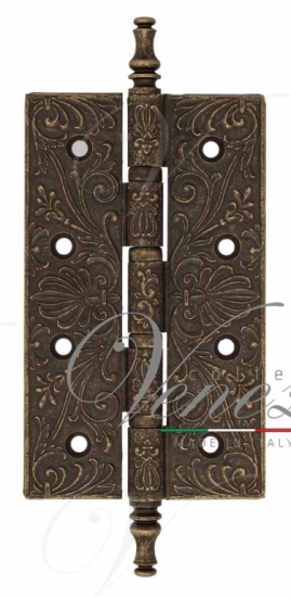 Петля дверная универсальная Venezia CRS012 античная бронза