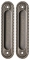 Ручка для раздвижной двери Armadillo Sh010/Cl As-9 Серебро античное