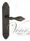 Ручка дверная на планке проходная Venezia Anafesto PL90 античное серебро