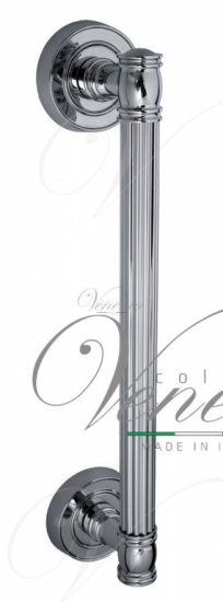 Ручка дверная скоба Venezia Impero 320мм (260мм) полированный хром