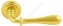 Ручка дверная на круглой розетке Нора-М Астурия J (Золото)