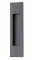 Ручка для раздвижной двери COLOMBO ID411 NM (1шт.) матовый черный