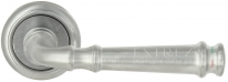 Дверная ручка Extreza BONO (Боно) 328 на розетке R01 матовый хром F05
