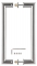Ручка дверная скоба Fuaro Ph-23-25/300-Inox (нержавейка)