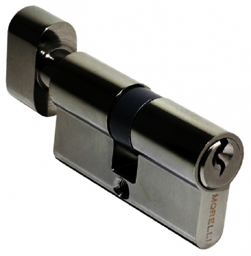 Ключевой цилиндр Morelli с поворотной ручкой 60CK BN, Черный никель