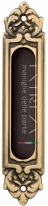 Ручка для раздвижной двери Extreza CLASSIC P601 Бронза матовая F03