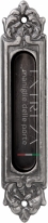 Ручка для раздвижной двери Extreza CLASSIC P601 Серебро античное F45