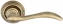 Ручка дверная на круглой розетке Extreza AGATA (Агата) 310  R05 Бронза матовая F03