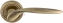 Ручка дверная на круглой розетке Extreza CALIPSO (Калипсо) 311  R03 Бронза матовая F03