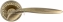 Ручка дверная на круглой розетке Extreza CALIPSO (Калипсо) 311  R06 Бронза матовая F03