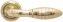 Ручка дверная на круглой розетке Extreza MIREL (Мирел) 316  R01 полированное золото F01