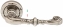 Ручка дверная на круглой розетке Extreza ATTRI (Атри) 318  R01 полированный никель F21