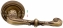 Ручка дверная на круглой розетке Extreza ATTRI (Атри) 318  R03 Бронза матовая F03