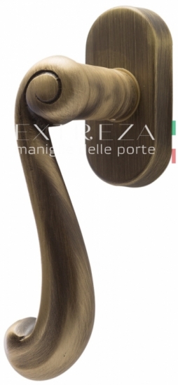 Ручка оконная Extreza BENITO (Бенито) 307 HW матовая бронза F03