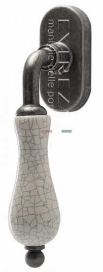 Ручка оконная Extreza DANA CRACKLE (Дана Кракле) 306 HW античное серебро F45