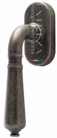 Ручка оконная Extreza PETRA 304 HW Античное серебро F45