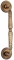 Ручка дверная скоба Extreza CLASSIC PETRA 250мм (205мм) R03 матовая бронза F03
