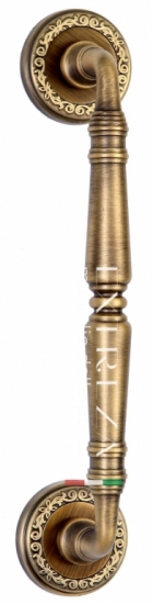 Ручка дверная скоба Extreza CLASSIC PETRA 250мм (205мм) R06 матовая бронза F03