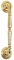 Ручка дверная скоба Extreza CLASSIC PETRA 250мм (205мм) R05 полированное золото F01
