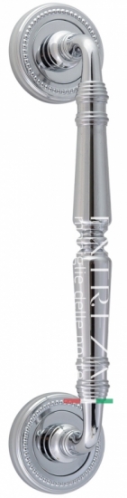 Ручка дверная скоба Extreza PETRA 250мм (205мм) R03 Полированный хром F04