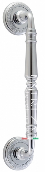 Ручка дверная скоба Extreza PETRA 250мм (205мм) R06 Полированный хром F04