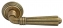 Ручка дверная на круглой розетке Rucetti RAP-CLASSIC-L 5 OMB Бронза античная