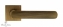 Ручка дверная на квадратной розетке Fratelli Cattini 