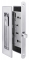 Ручка для раздвижной двери комплект Armadillo SH011 URB СР-8 Хром