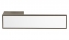 Ручка дверная на квадратной розетке Tupai Big Line Титан