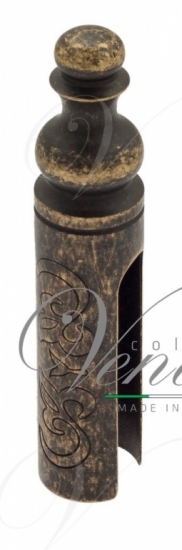 Колпачок для ввертных петель Venezia CP14 D с пешкой, рисунок D14 мм античная бронза