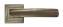 Ручка дверная на квадратной розетке Rucetti RAP 11-S AB Античная бронза