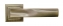 Ручка дверная на квадратной розетке Rucetti RAP 14-S AB Античная бронза